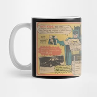 Bob Kane Singalong with Batman Mug